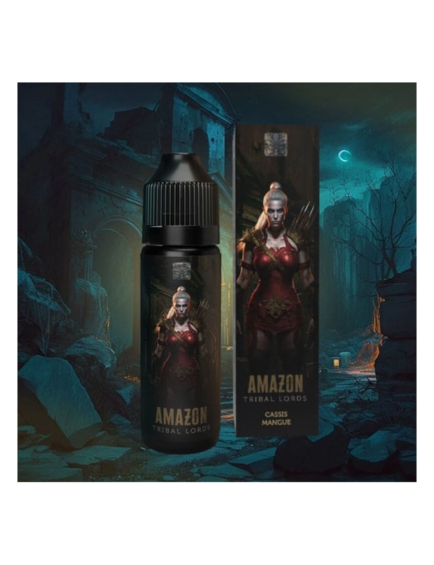 Amazon 0mg 50ml - Tribal Lords - Tribal Force | E-Liquid schwarze Johannisbeere und Mango