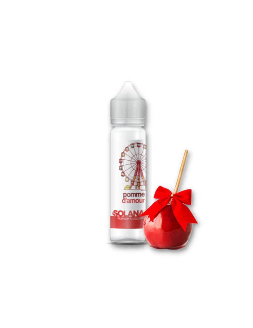 Pomme d'Amour 50ml - Fruités - Solana | E-Liquid Apfel Karamell