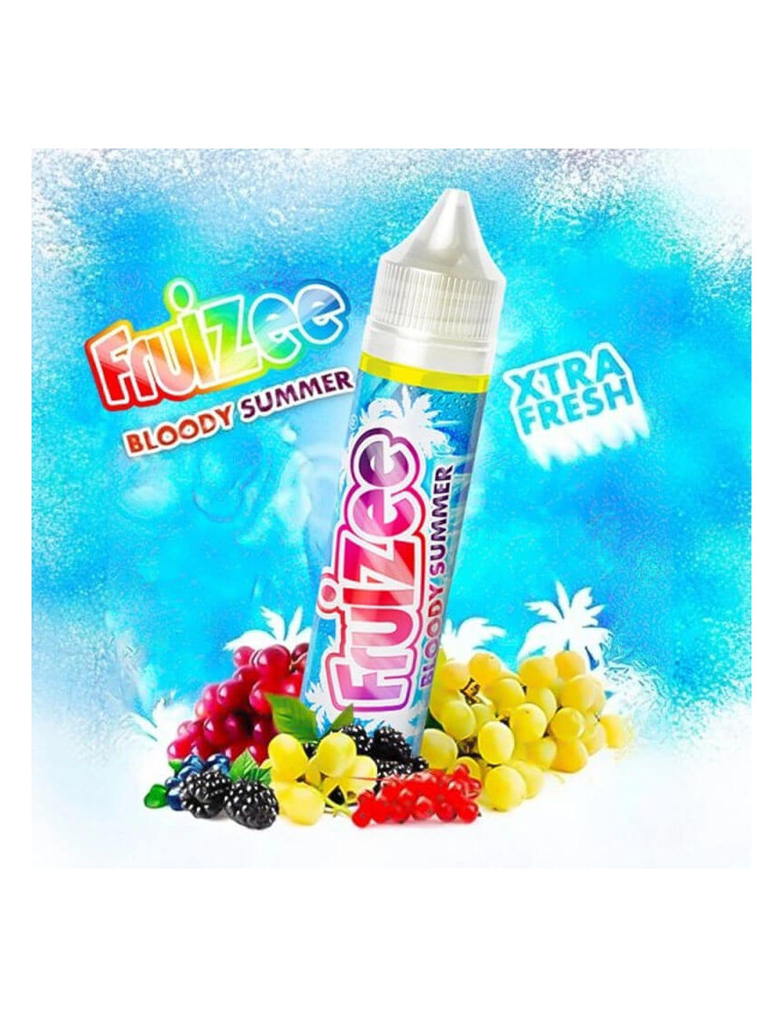 Bloody Summer 0mg 50ml - Fruizee - Eliquid France | E-Liquid rote Früchte, Traube, schwarze Johannisbeere und Frische