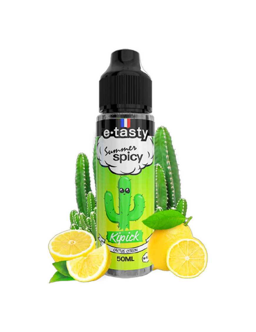 Kipick 0mg 50ml - E.Tasty | E-Liquid Kaktus Zitrone
