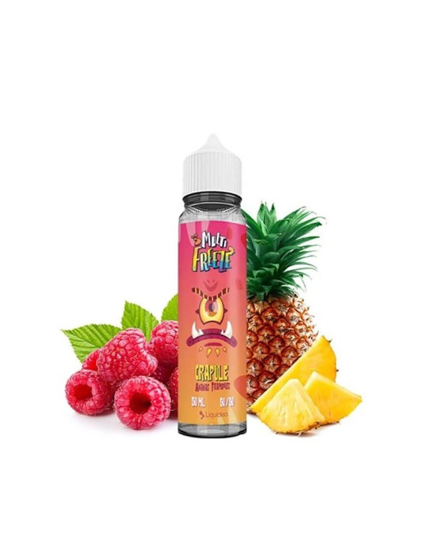 Crapule Ananas Framboise 0mg 50ml - Liquideo | E-Liquid Ananas Himbeere Frisch
