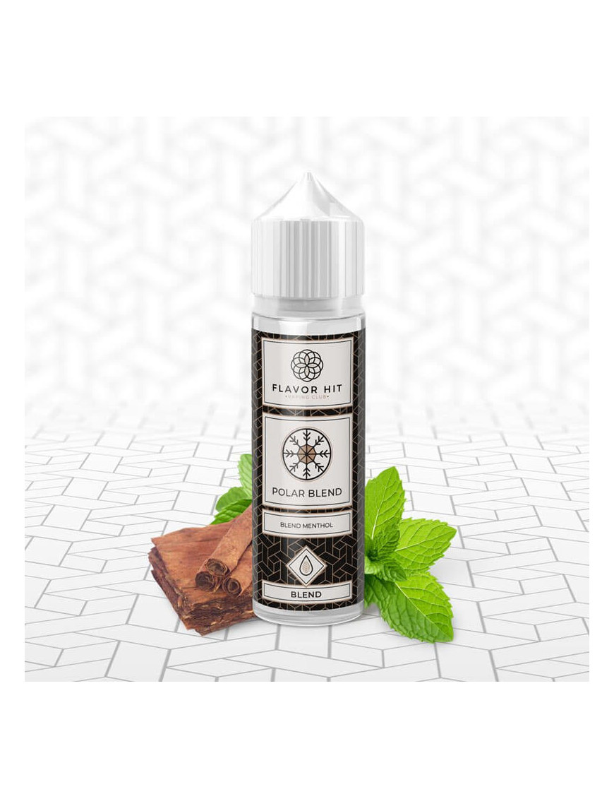 Polar Blend 0mg 50ml - Flavor Hit | E-Liquid blondem Tabak und frischer Minze