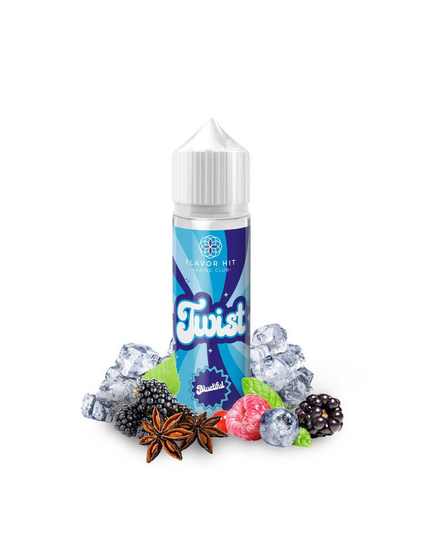 Bluetiful 0mg 50ml - Flavor Hit | E-Liquid blaue Früchte, Anis und Frische