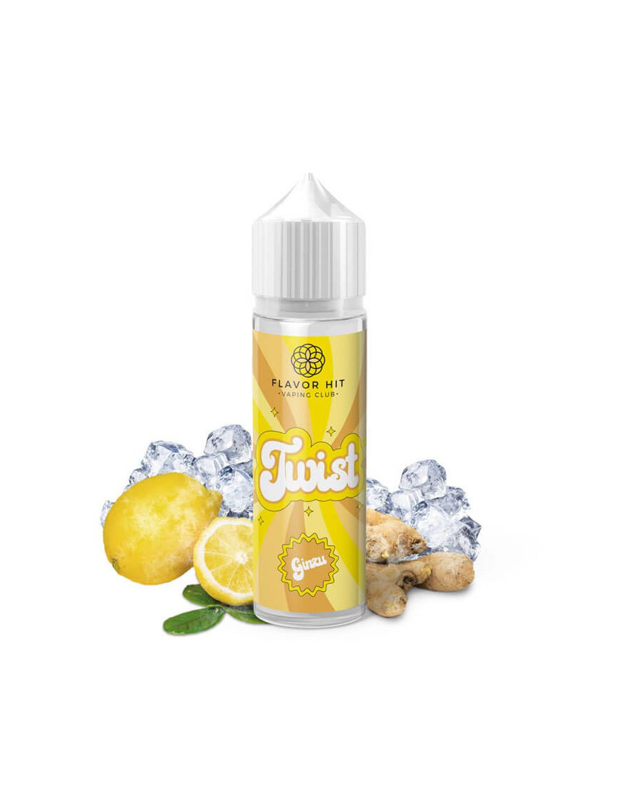 Ginzu 0mg 50ml - Flavor Hit | E-Liquid Zitrone, Ingwer und Frische