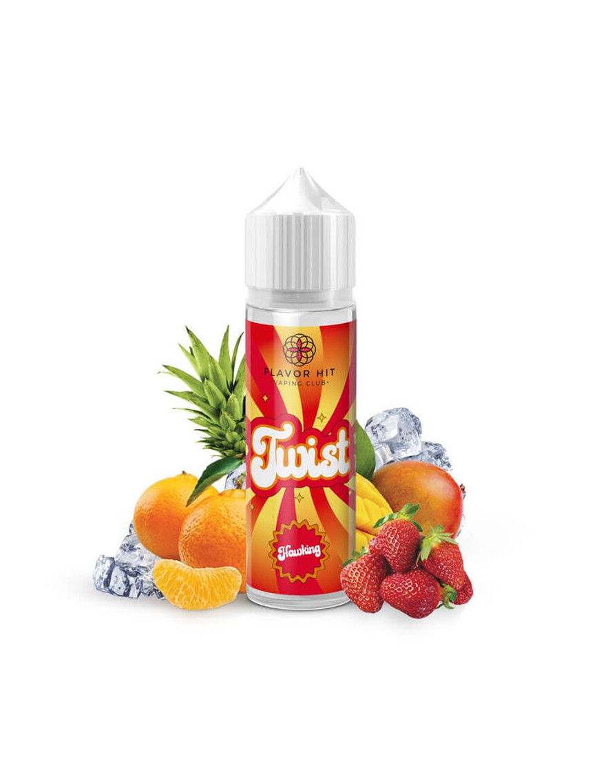 Hawking 0mg 50ml - Flavor Hit | E-Liquid Ananas, Erdbeere, Orange, Mango und Frische