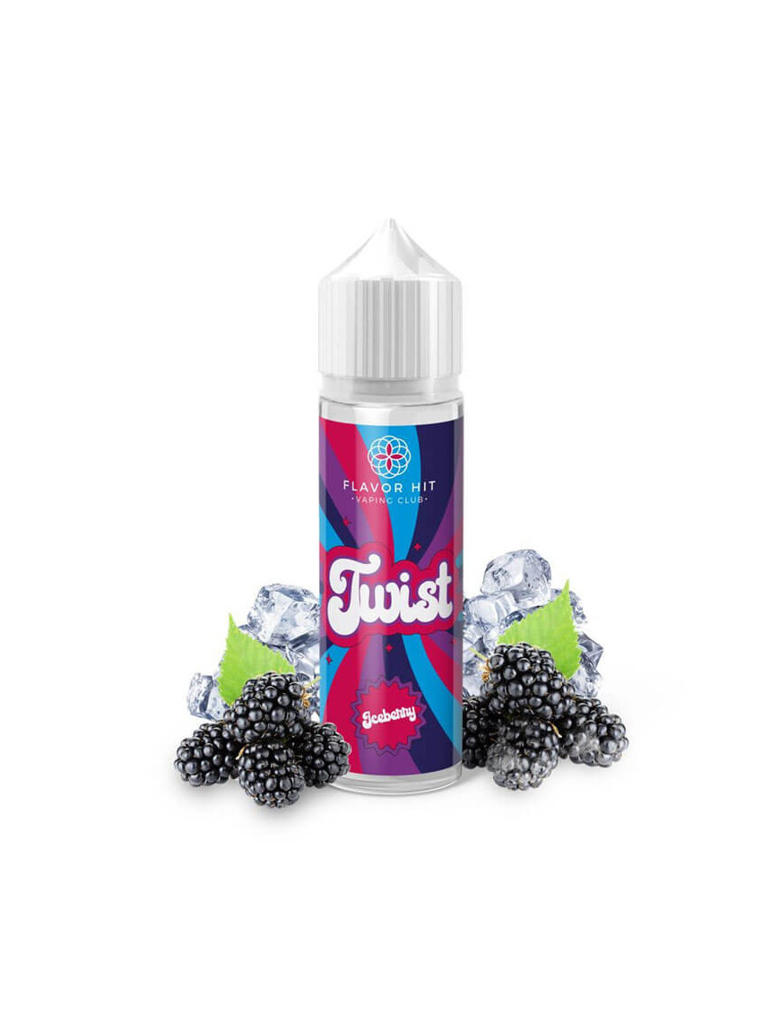 Ice Berry 0mg 50ml - Flavor Hit | E-Liquid wilde Brombeere und eisige Frische