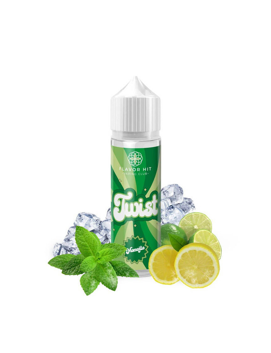 Momojito 0mg 50ml - Flavor Hit | E-Liquid Zitrone, Minze und Frische