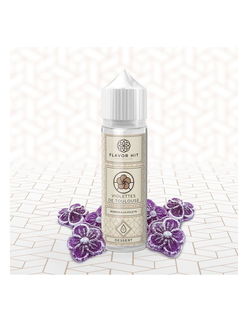 Violettes de Toulouse 0mg 50ml - Flavor Hit | E-Liquid mit Veilchenbonbon-Geschmack