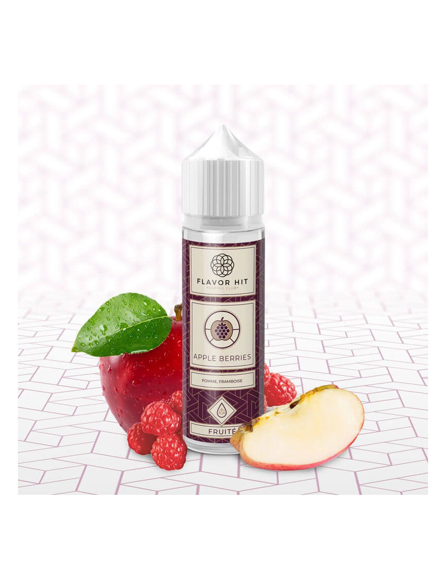 Apple Berries 0mg 50ml - Flavor Hit | E-Liquid Apfel und Himbeere