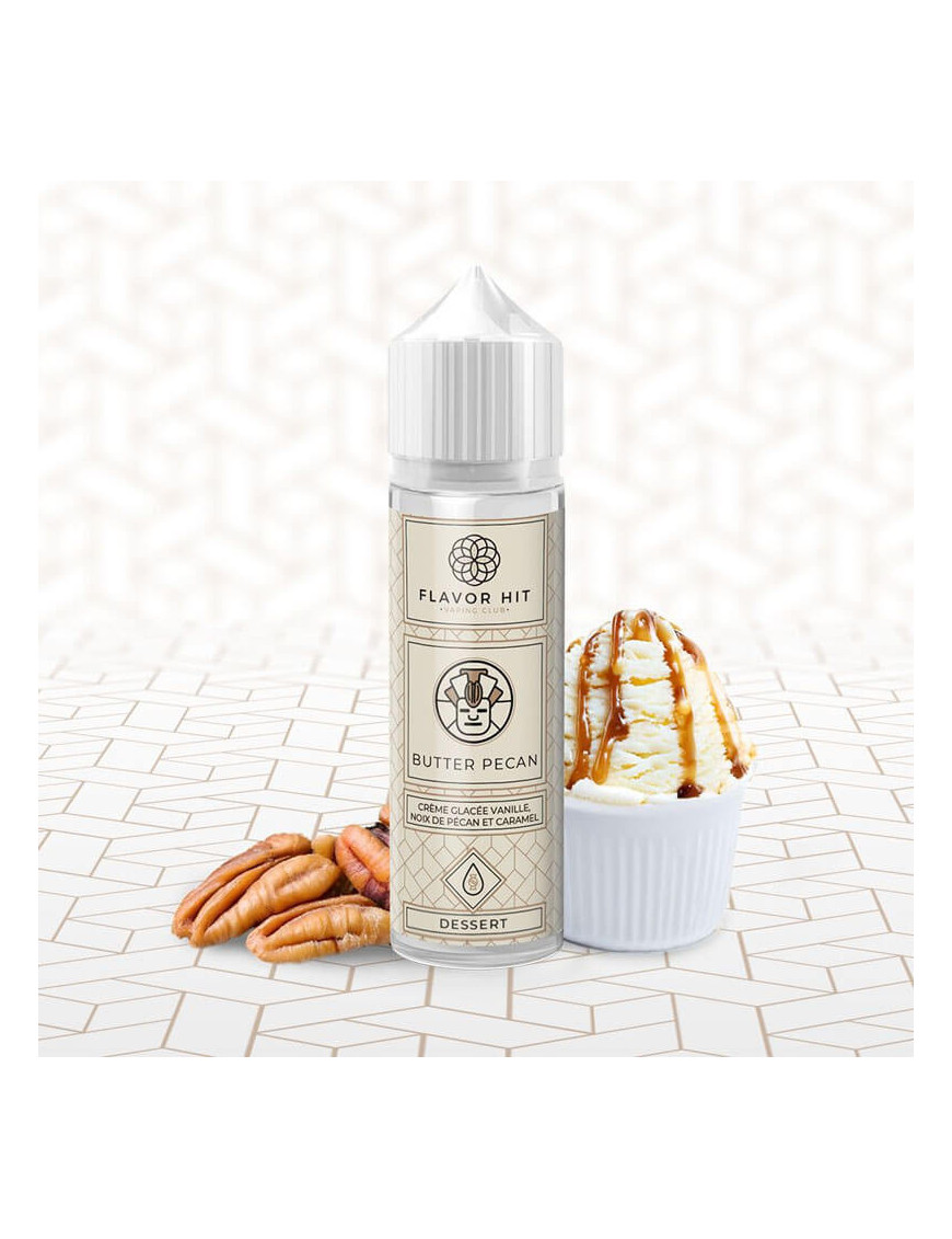 Butter Pecan 0mg 50ml - Flavor Hit | E-Liquid Vanilleeis und Pekannüsse