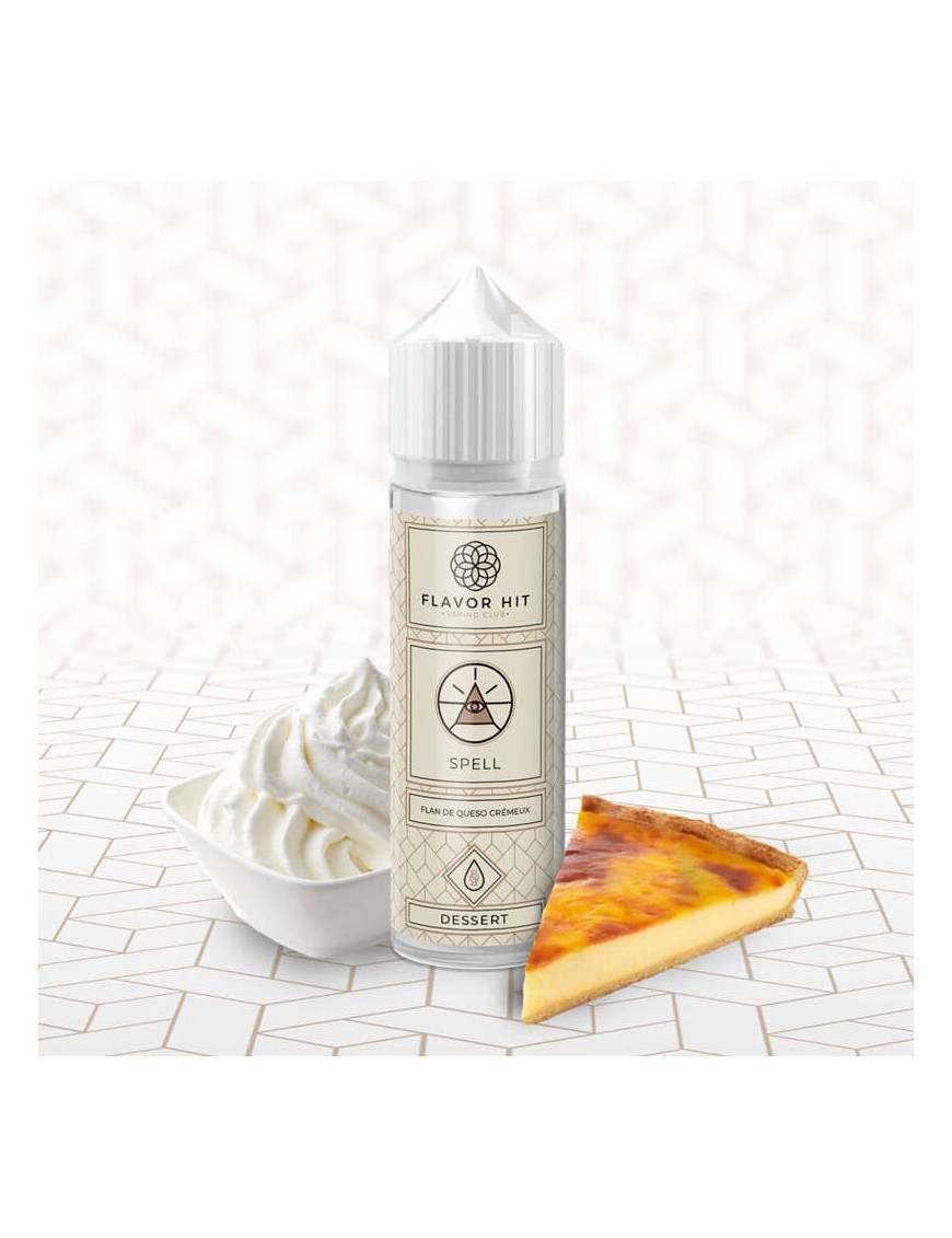 Secret Spell 0mg 50ml - Flavor Hit | E-Liquid Flan de Queso, Vanille und Karamell