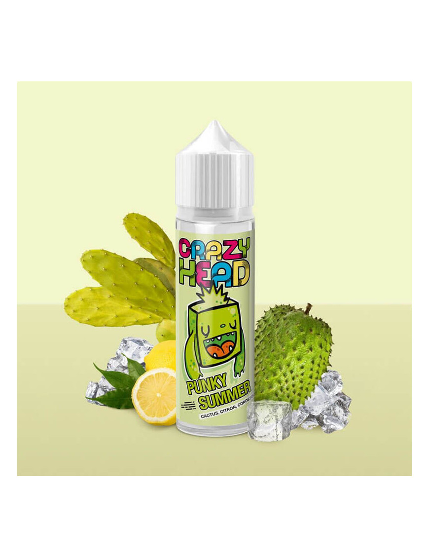 Punky Summer 0mg 50ml - Flavor Hit | E-Liquid Kaktus, Zitrone, Stachelannone und Frische