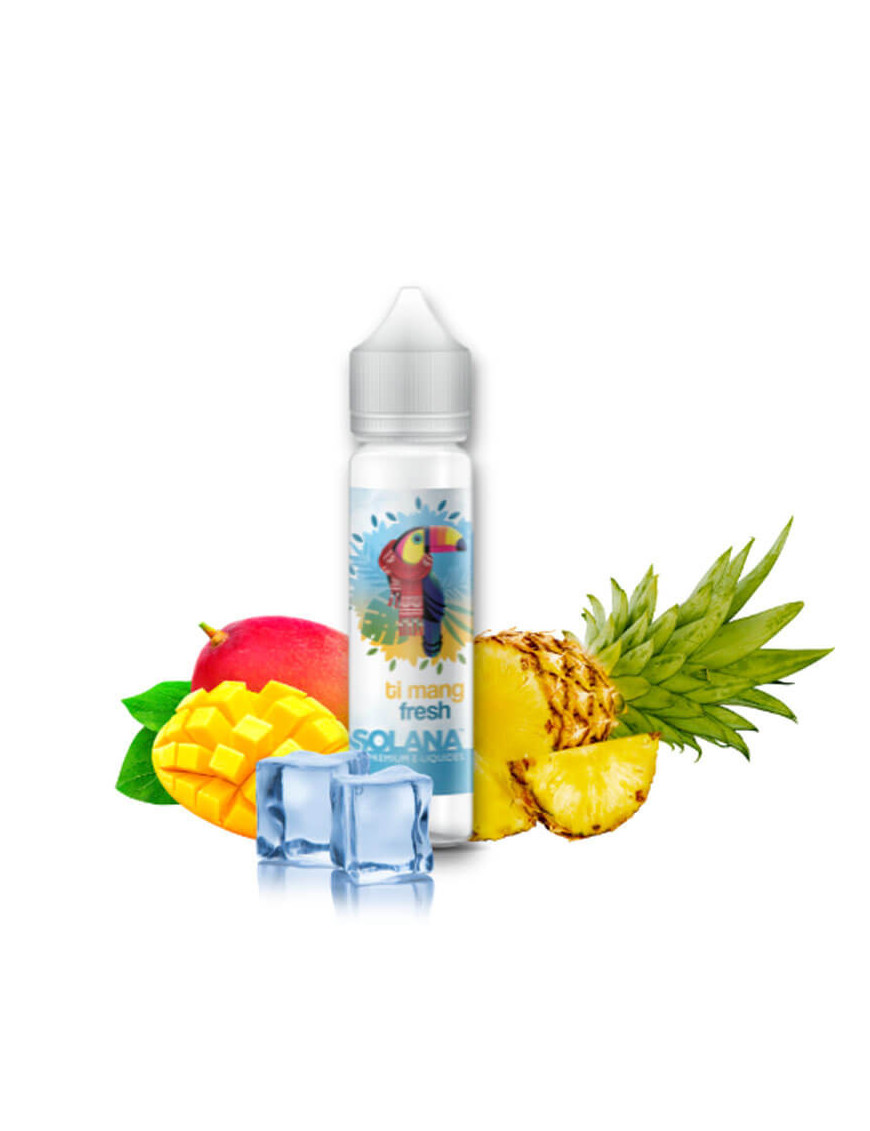 Ti Mang Fresh 0mg 50ml - Solana | E-Liquid Mango Ananas Frisch
