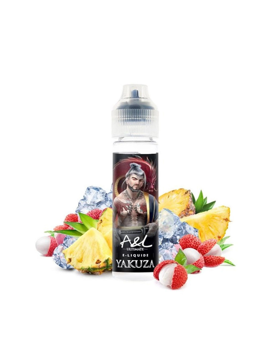 Yakuza 0mg 50ml – A&L Ultimate | E-Liquid Litschi, Ananas und Frische