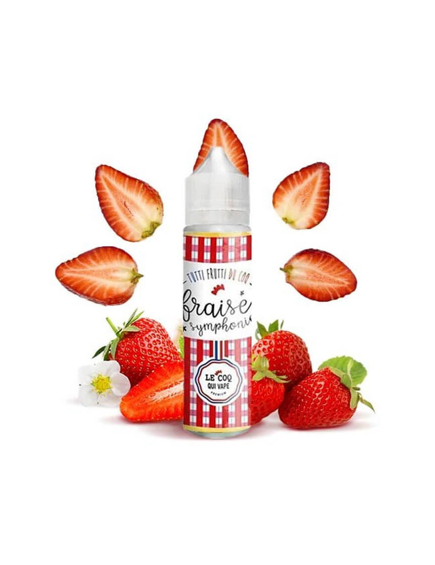 Fraise Symphonie 0mg 50ml – Le Coq Qui Vape | E-Liquid Erdbeere Fraise Symphonie 0mg 50ml – Le Coq Qui Vape | E-Liquid Erdbeere