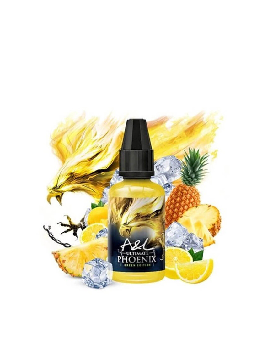 Concentré Phoenix Green Edition 30ml – Ultimate A&L | Arôme ananas citron frais
