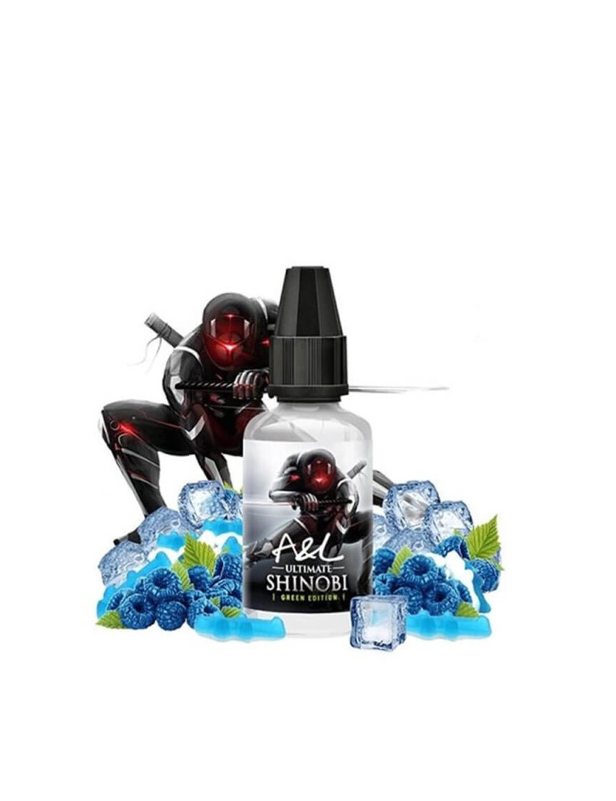 Shinobi Green Edition Konzentrat 30ml – Ultimate – A&L | Exotisches Fruchtaroma mit Frische ohne Sucralose