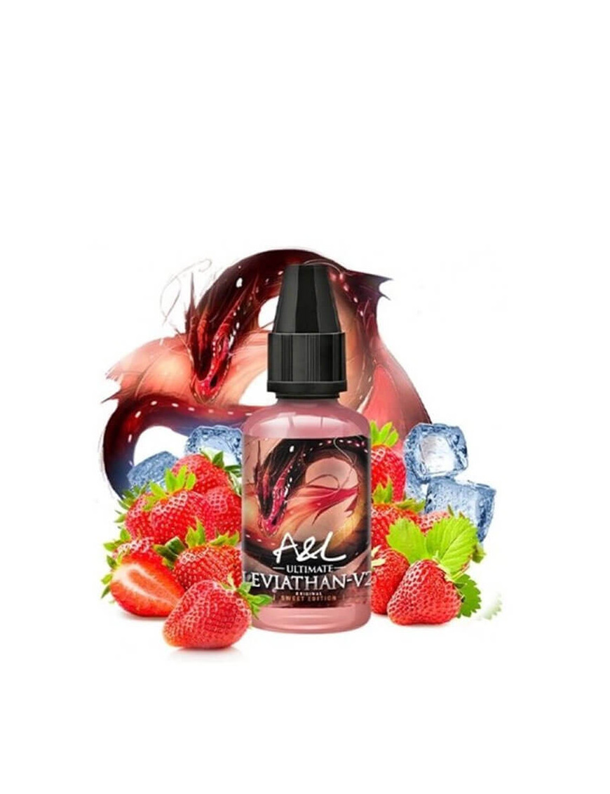 Leviathan V2 Sweet Edition Konzentrat 30ml – Ultimate – A&L | Erdbeeraroma mit starker Frische und Süße