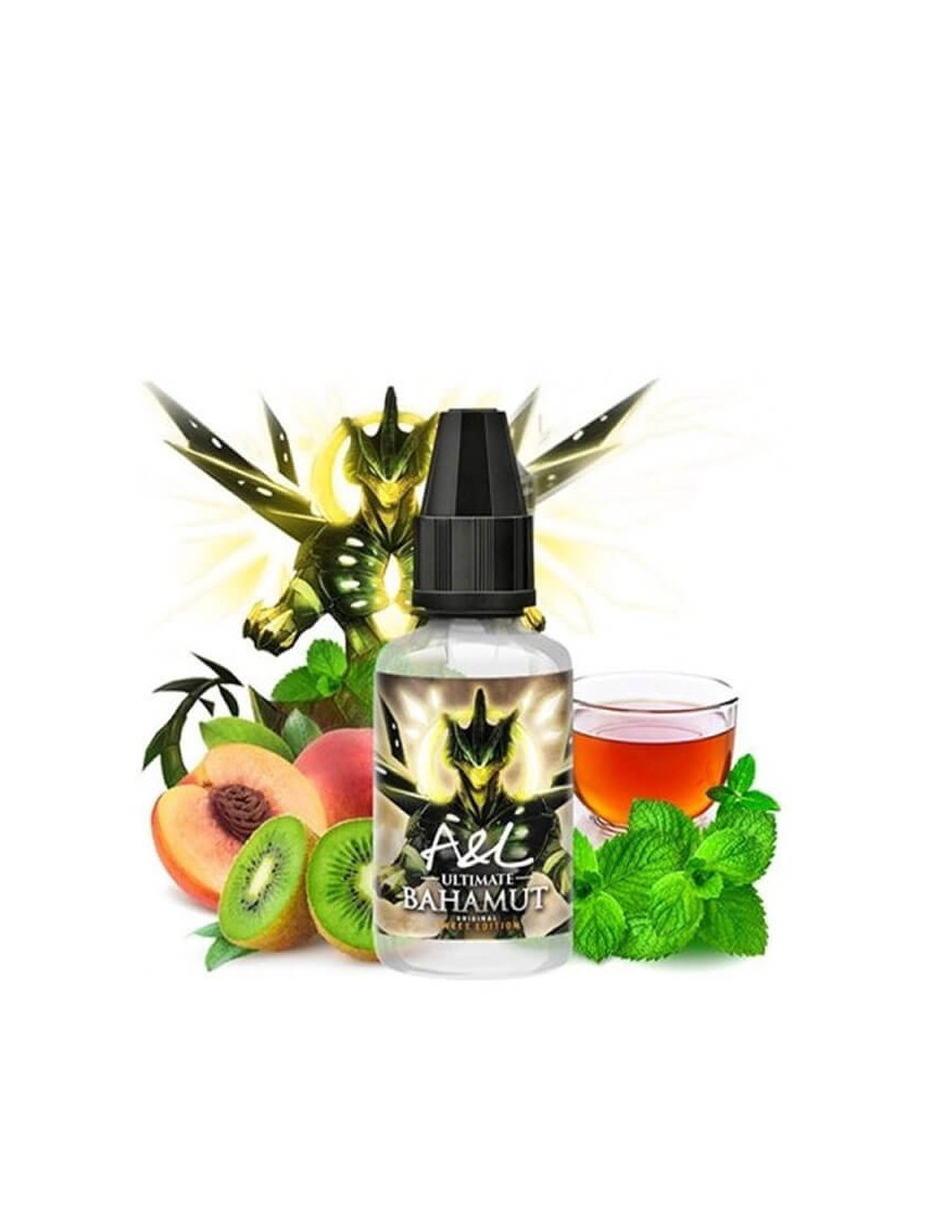 Bahamut Sweet Edition Konzentrat 30ml – Ultimate – A&L | Minztee Pfirsich Kiwi Aroma