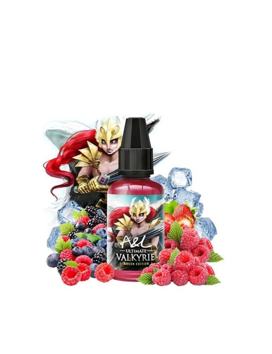 Valkyrie Green Edition Konzentrat 30ml – Ultimate – A&L | Fruchtiges, frisches Aroma ohne Sucralose