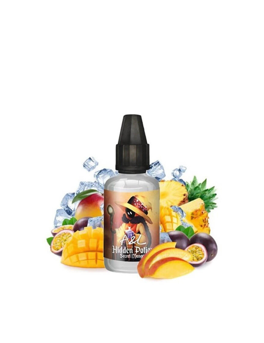 Secret Mango Konzentrat 30ml – Hidden Potion – A&L | Mango Ananas Passionsfrucht Aroma