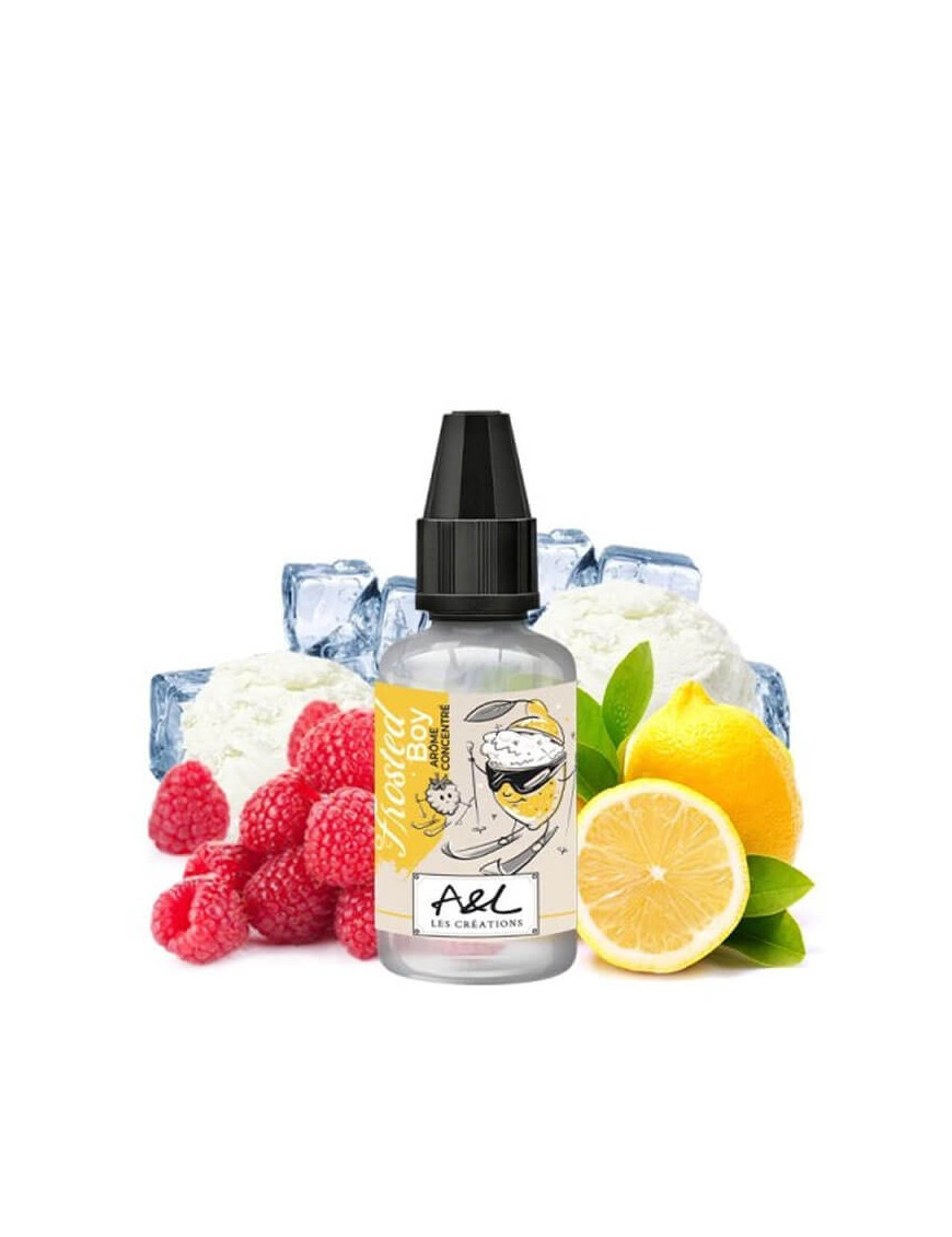 Frosted Boy Konzentrat 30ml – Les Créations – A&L | Zitronensorbet, Himbeere Aroma