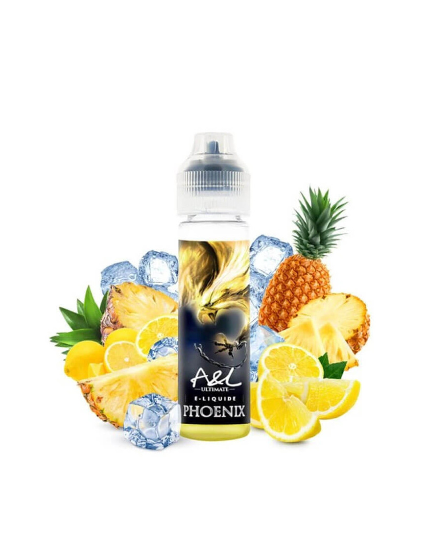 Phoenix Liquid 50ml – Ultimate – A&L | Zitrone, Ananas, Frische