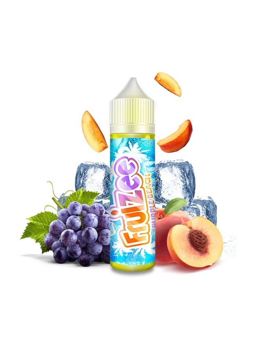 Purple Beach Liquid 50ml – Fruizee – Eliquid France | Pfirsich, Traube, Frische