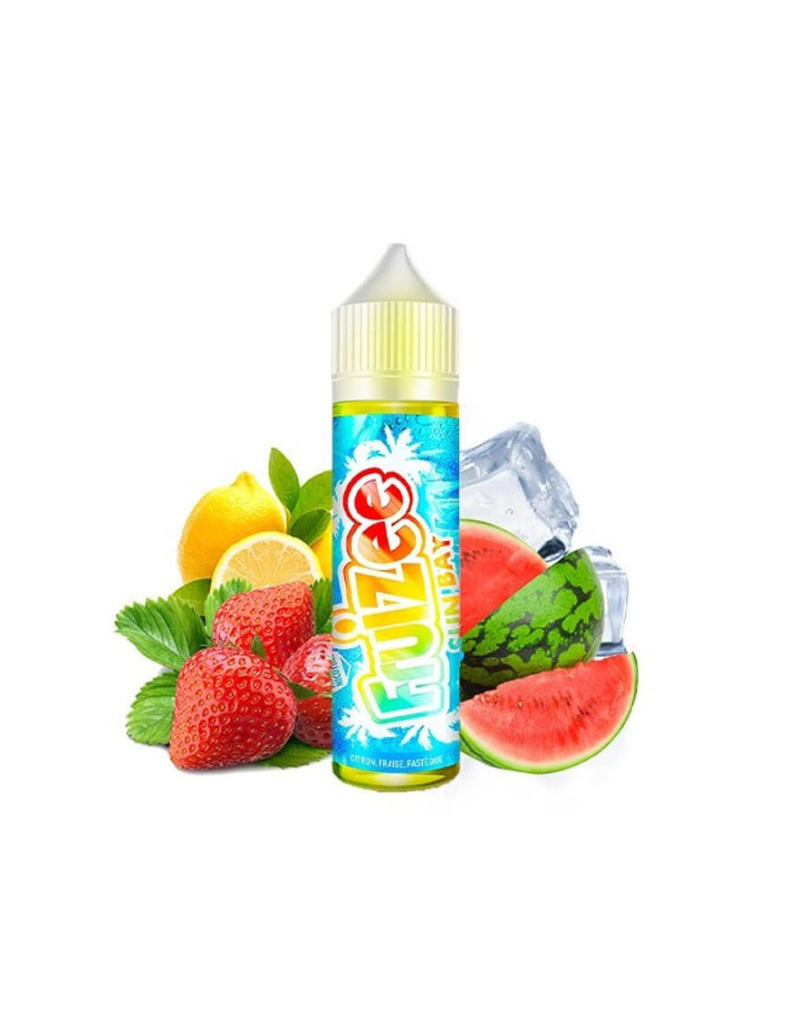 Sun Bay Liquid 50ml – Fruizee – Eliquid France | Wassermelone, Erdbeere, Zitrone, Frische
