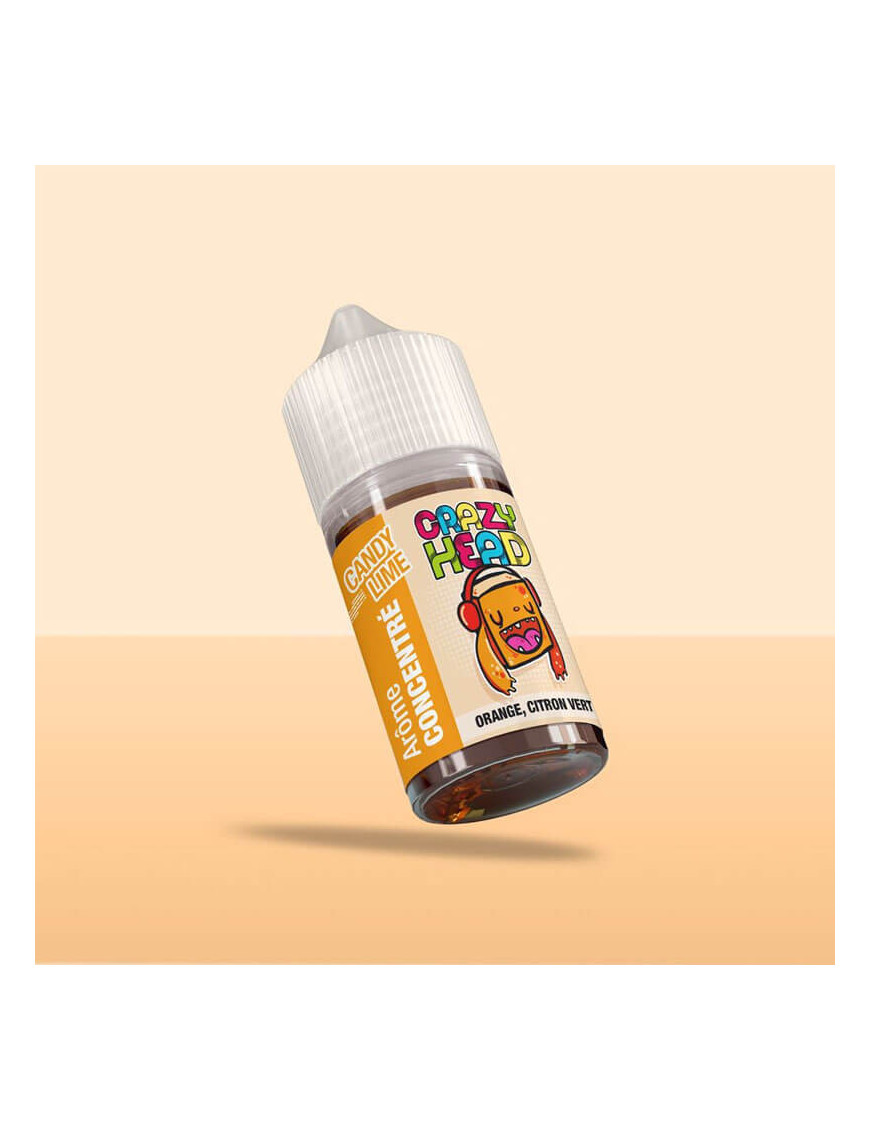 Candy Lime Aroma 30ml – Crazy Head – Flavor Hit | Limette, Orange