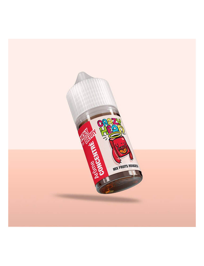 Holy Berry Konzentrat 30ml – Crazy Head – Flavor Hit | Himbeere, Brombeere, Johannisbeere, Frische