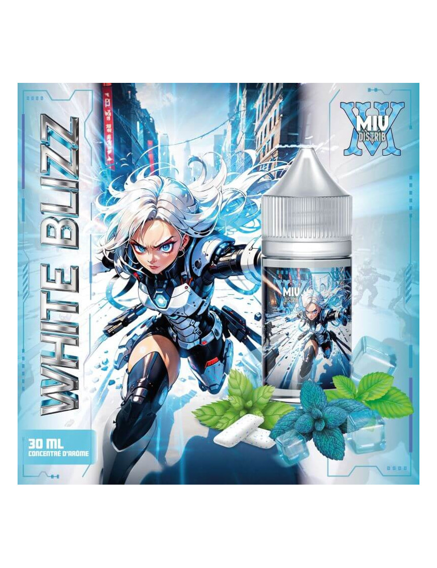 White Blizz 30ml Konzentrat – MIV Distrib | Made In Vape