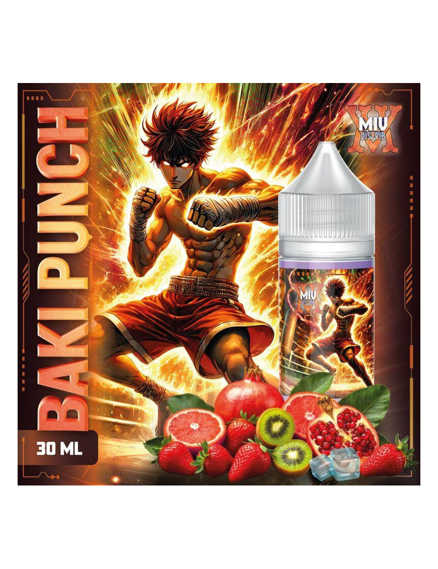 Baki Punch Aroma 30ml – Miv Distrib | Fruchtig-frisches DIY-Aroma