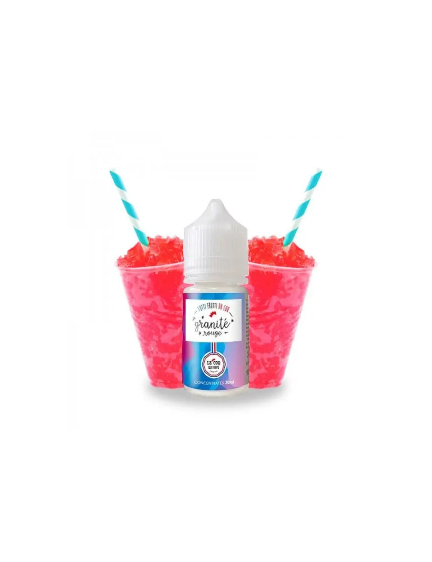 Concentré Granité Rouge 30ml - Arôme Fruits Rouges Le Coq Qui Vape