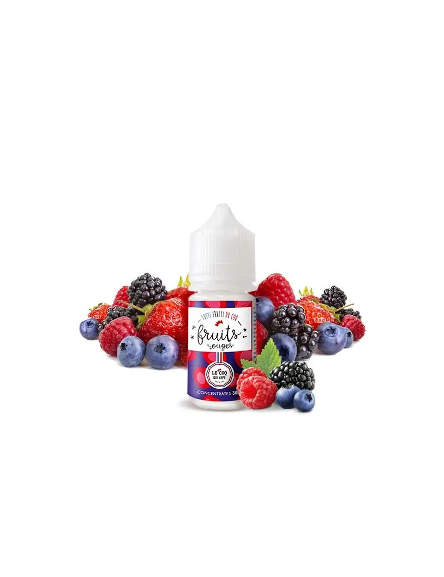 Früchte Rot Konzentrat 30ml - Tutti Frutti du Coq von Le Coq Qui Vape