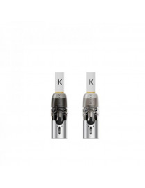 Kiwi V2 Transparent Kartusche – 1,8 ml 0,8 Ohm (2 Stück) für Kiwi 2