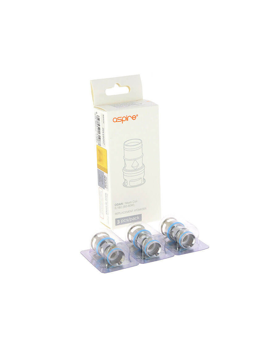 Aspire Odan Coils (3 Stück) – Mesh 0,18 / 0,20 / 0,30 Ohm