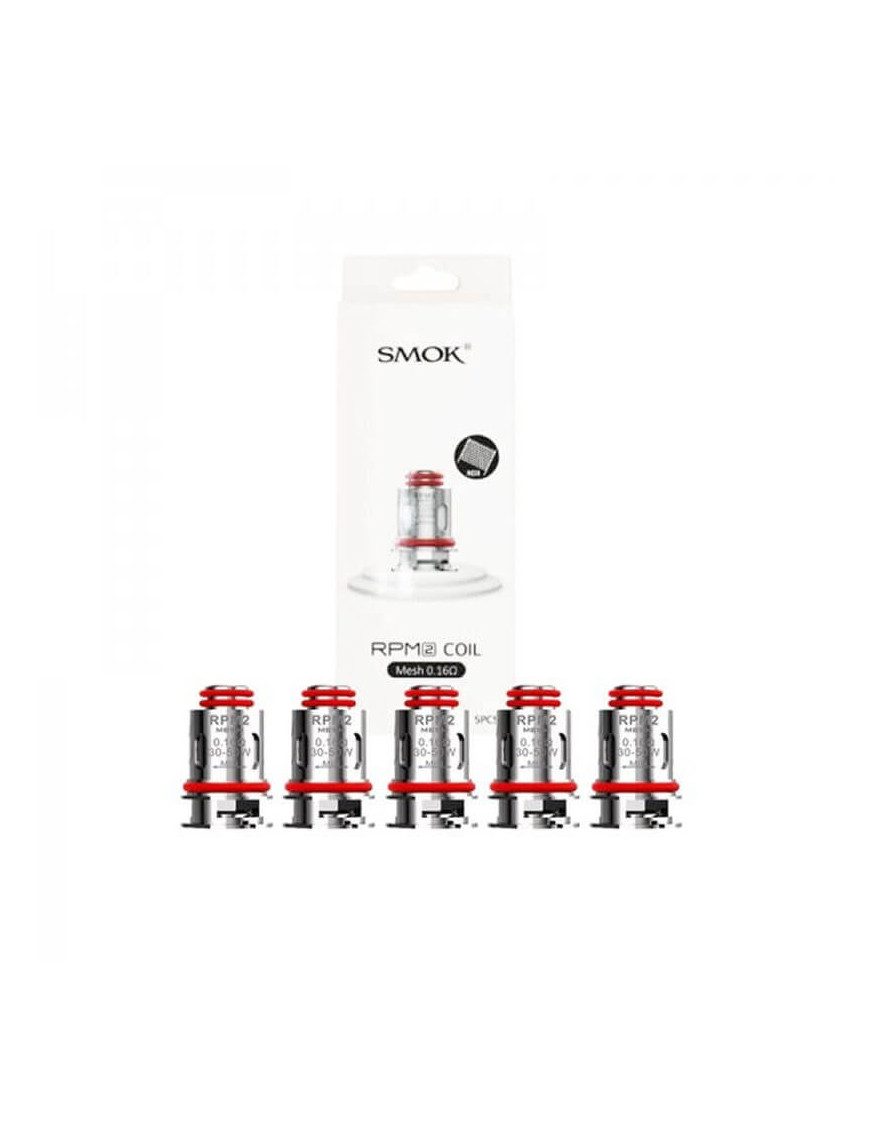 Smoktech RPM2 Mesh Verdampferköpfe 0,16 Ω (5 Stück)