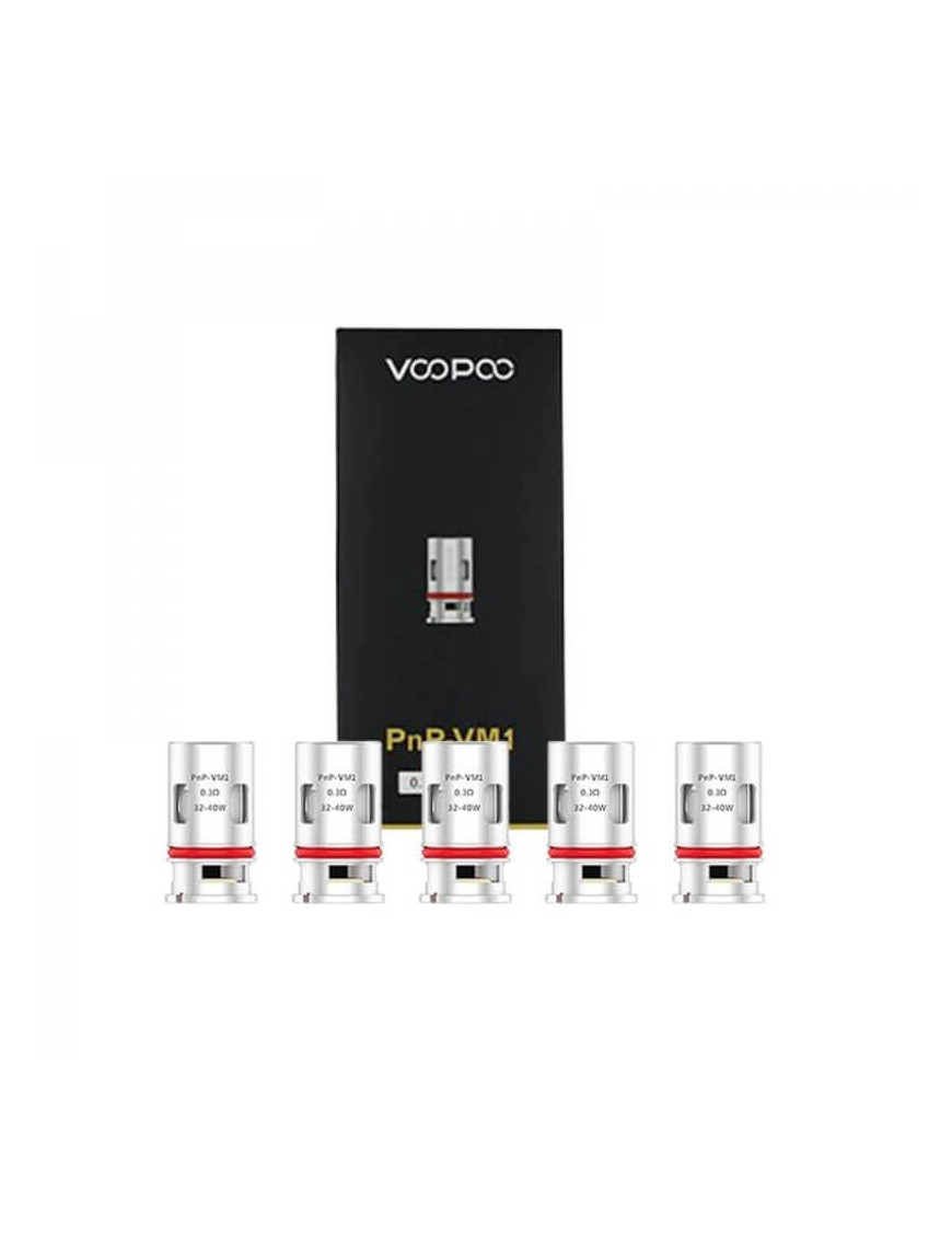 VooPoo PnP VM1/VM3/VM4/VM5/VM6 Mesh Coils (5 Stück) – DL/RDL