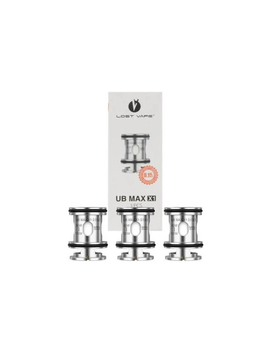 UB Max V2 Coils 0.15 / 0.20 / 0.30 Ω (3 Stück) – Lost Vape