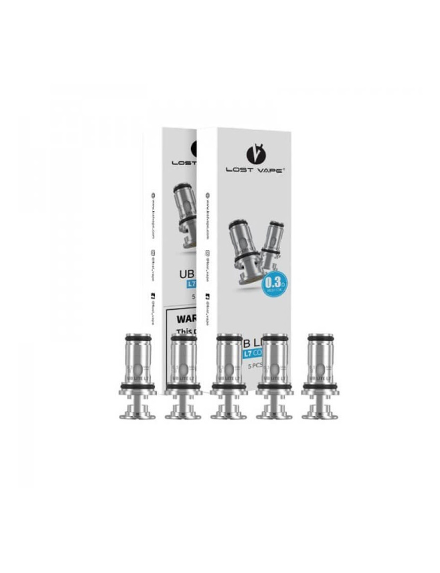 UB Lite Mesh Coils L7/L8/L10 (5 Stück) – Lost Vape