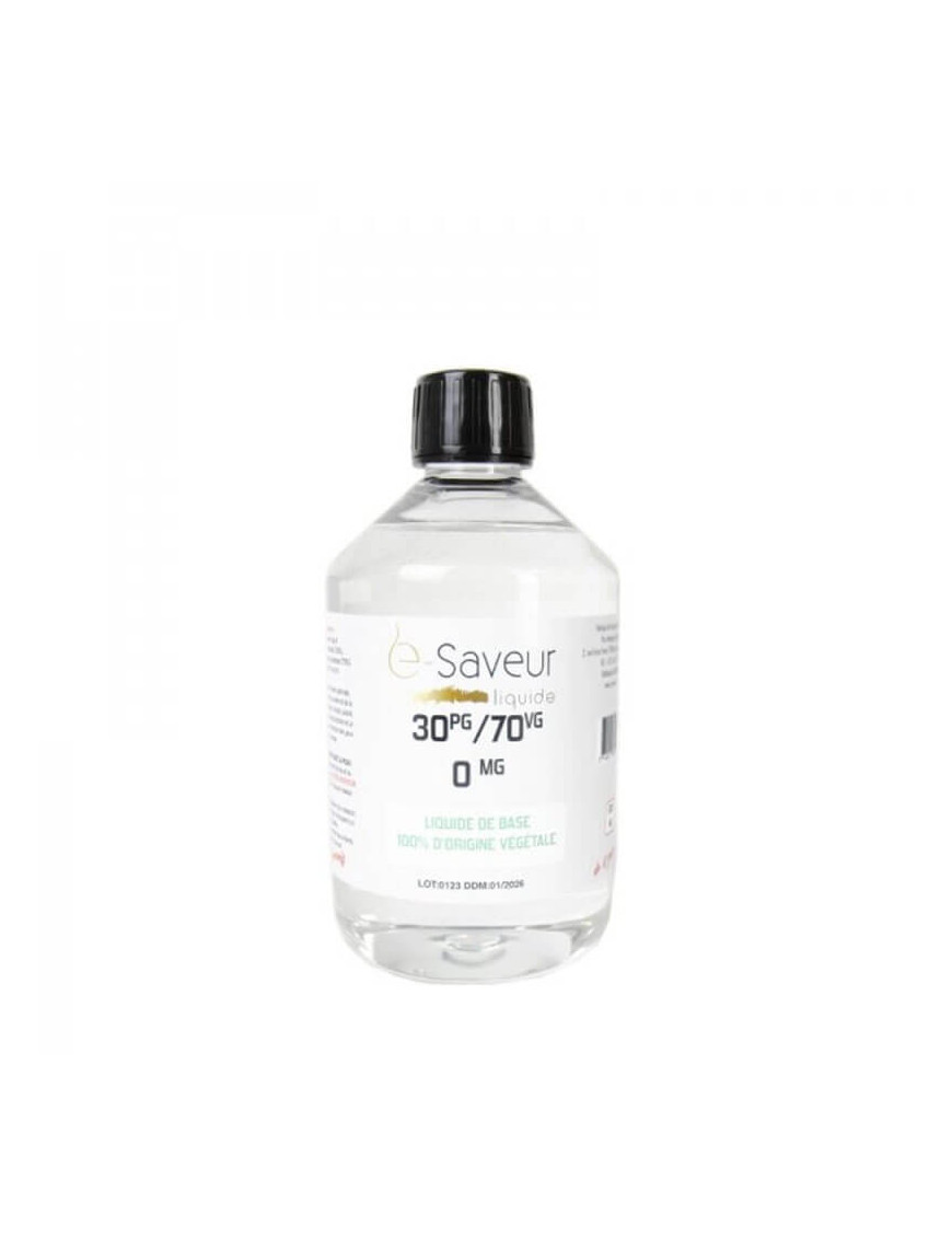 Base 30PG / 70VG 500ml – e-Saveur