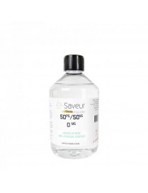 Basis 50PG / 50VG 500ml – e-Saveur
