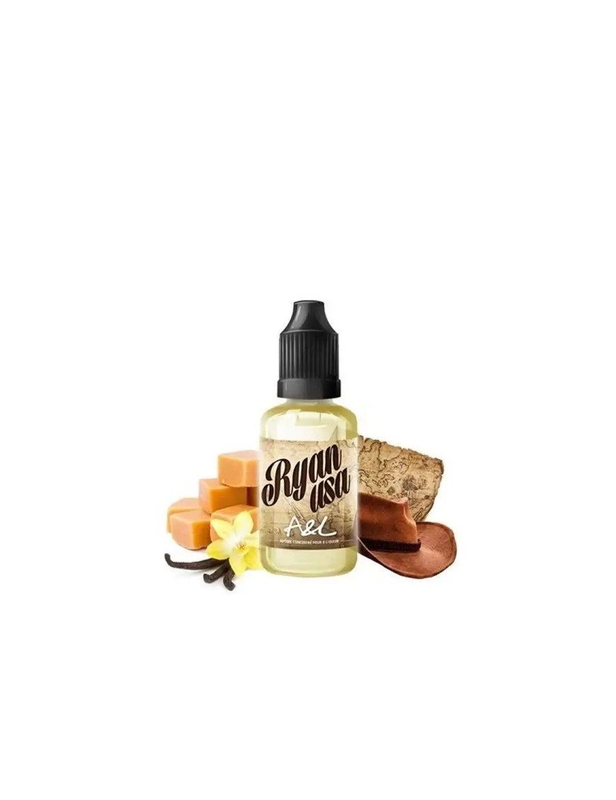 Ryan USA Aroma 30ml - A&L: Heller Tabak, Karamell und Vanille
