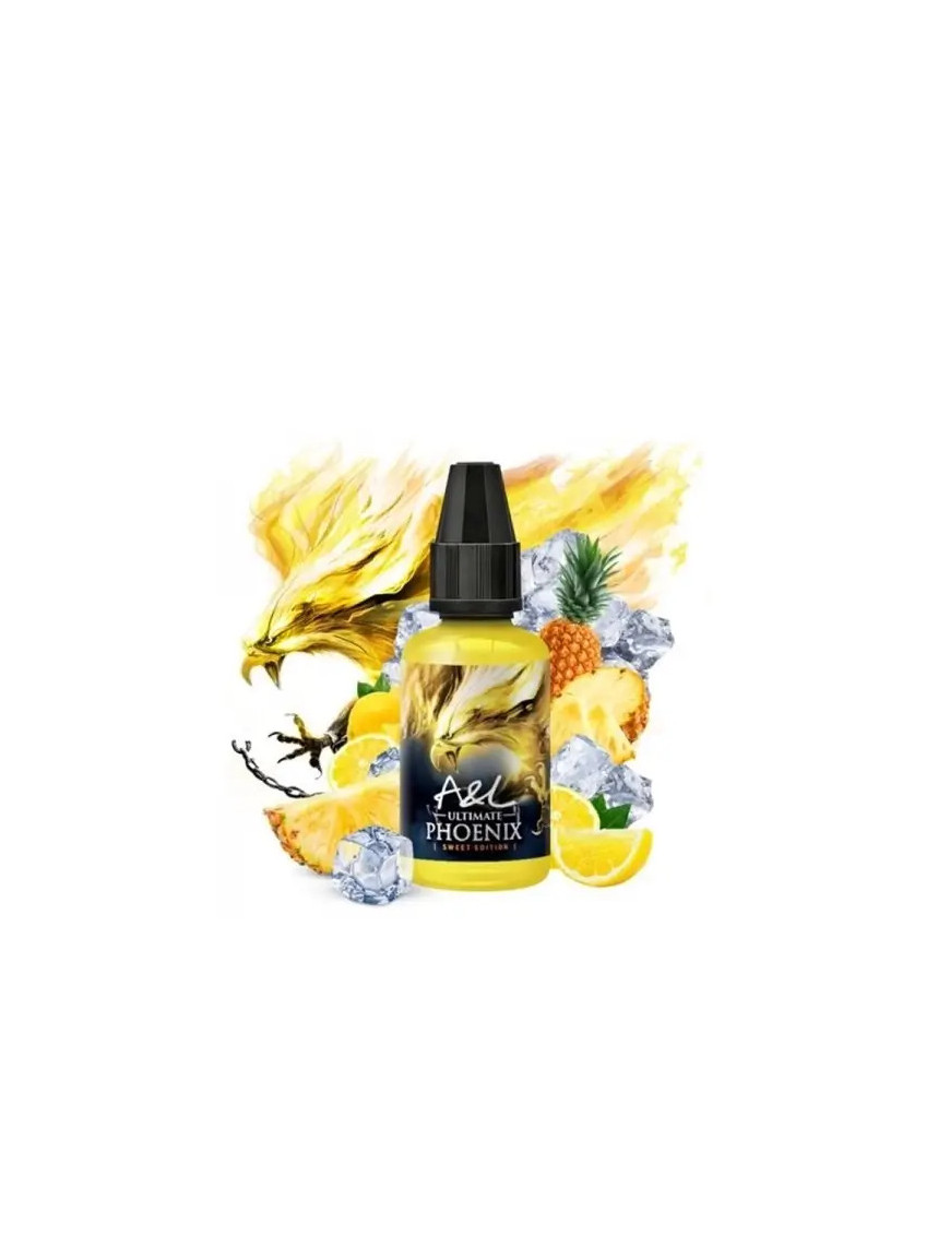 Konzentrat Phoenix Sweet Edition 30ml - Ultimate von A&L: Frische Ananas und Zitrone