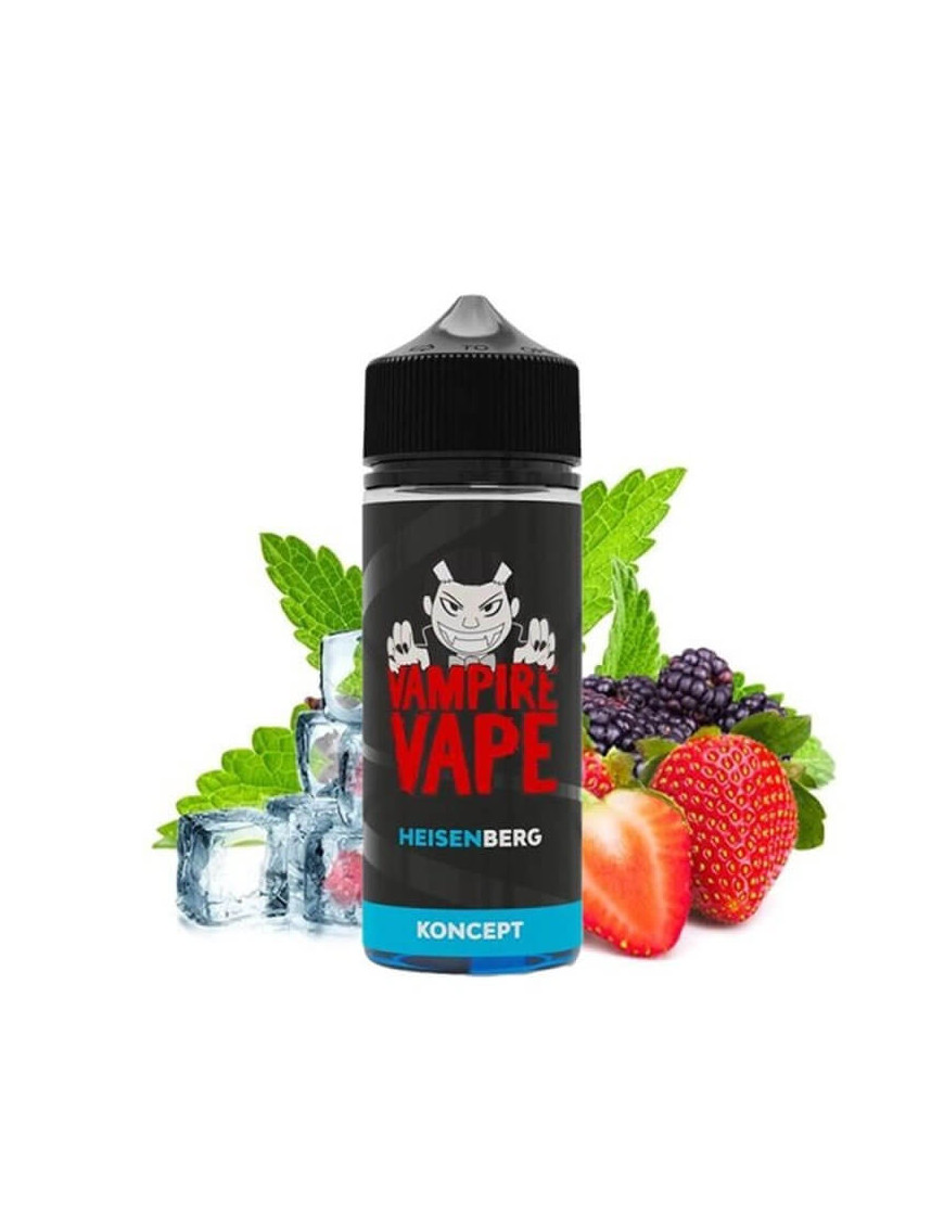 Heisenberg 0 mg 100 ml – E-Liquid rote Früchte, Anis, Menthol – Vampire Vape