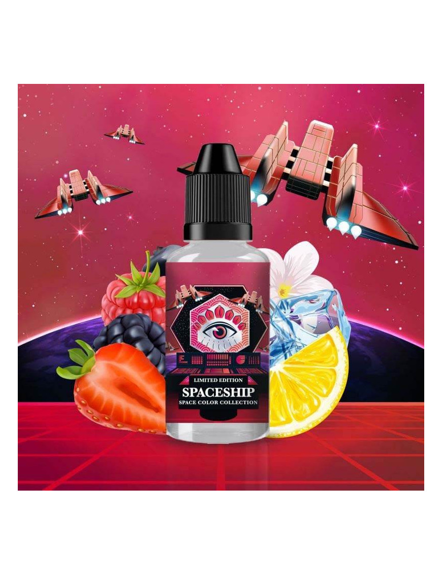 Spaceship 30 ml – Aroma Zitrone Beeren Hibiskus – Wink – Made In Vape