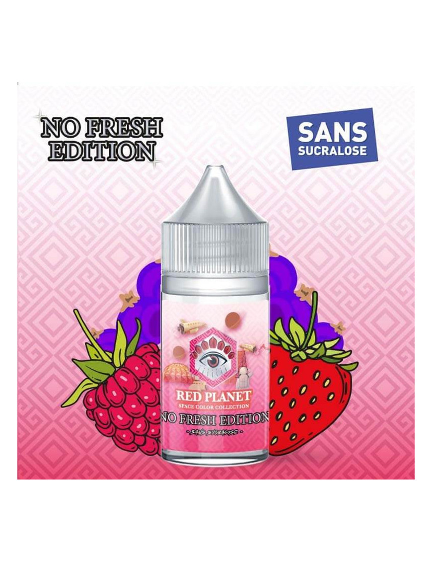 Redplanet No Fresh 30 ml – Aroma rote Früchte ohne Menthol – Wink – Made In Vape