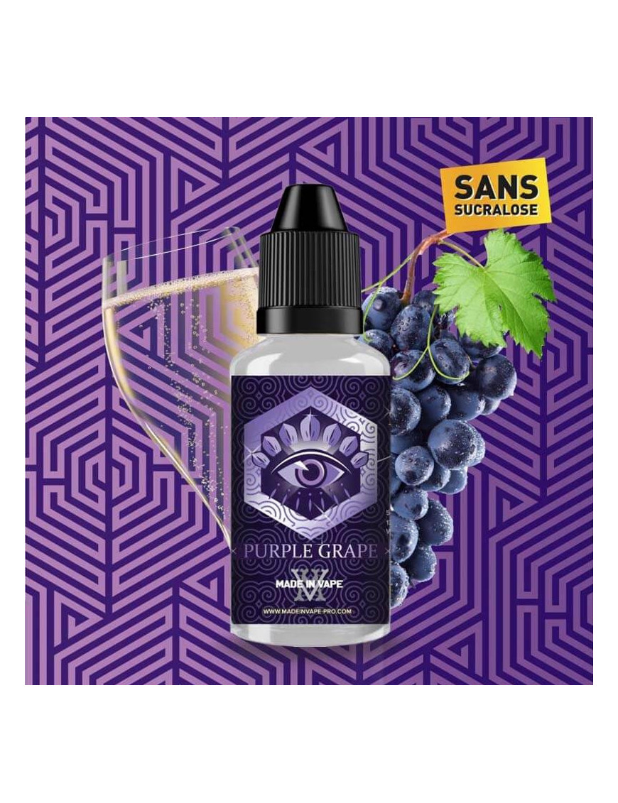 Purple Grape 30 ml – Aroma Traube Champagner Frisch – Wink – Made In Vape