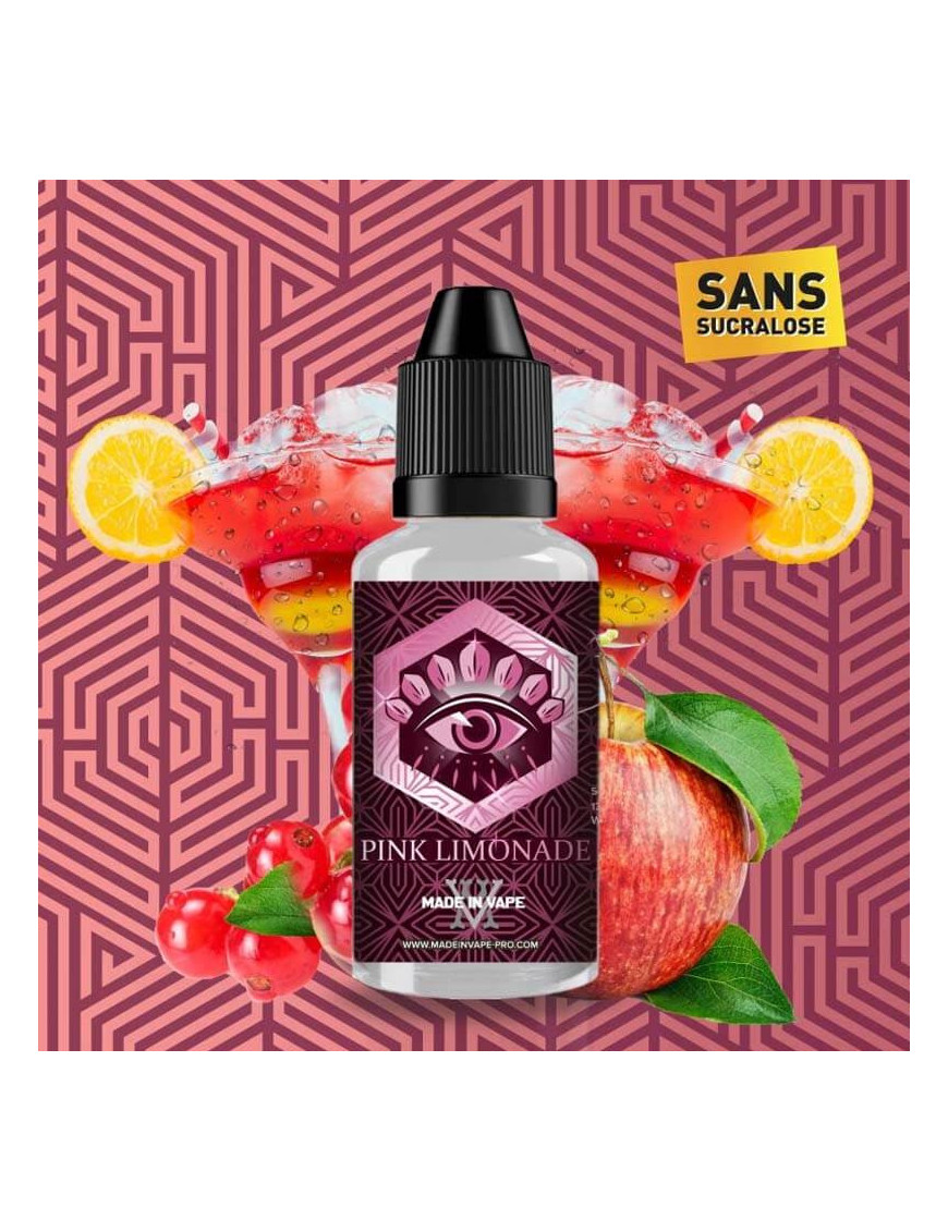 Pink Lemonade 30ml Wink Made In Vape – Concentré limonade grenadine